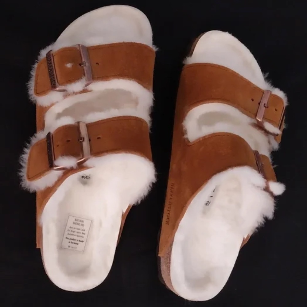 Birkenstock Arizona Shearling Comfort Sandal